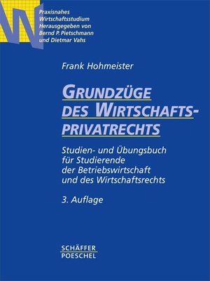 cover image of Grundzüge des Wirtschaftsprivatrechts